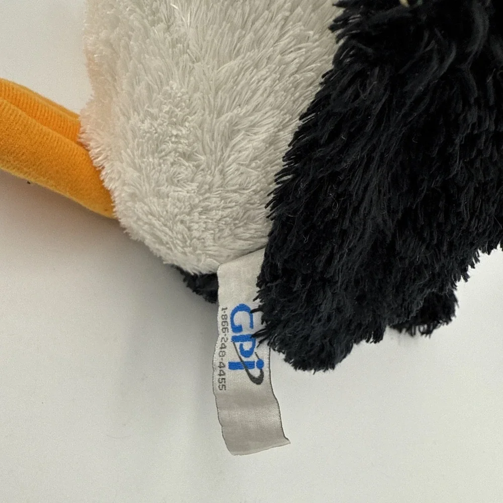 Advertising Kroger Mascot Pepe Penguin in Kroger Hat Plush Stuffed Animal